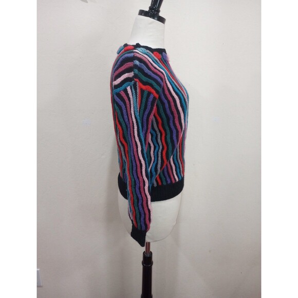 Vintage 70's Helga Howie San Francisco Wool Sweater - M - Picture 2 of 8